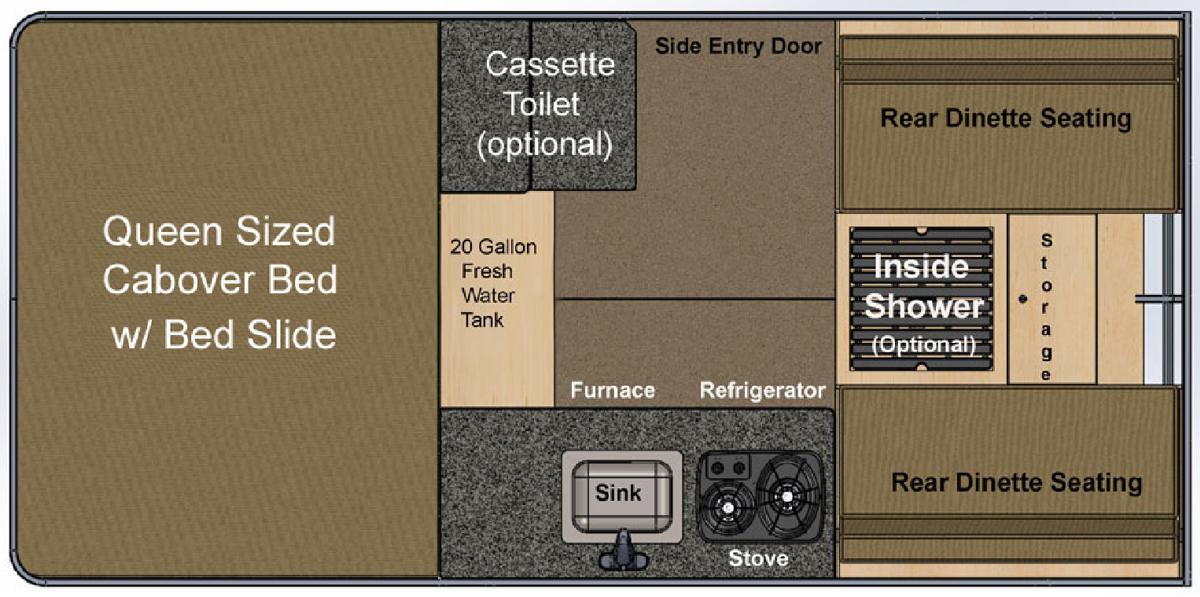 four-wheel-campers_Bison_UTE_grundriss